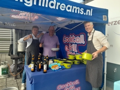 Afgelopen zaterdag was het eerste event met o.a. het mosselfeest