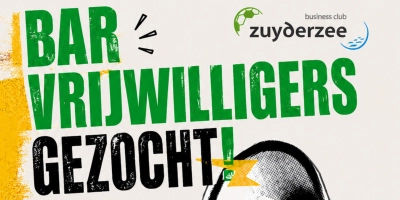 De Businessclub Zuyderzee zoekt barvrijwilligers 